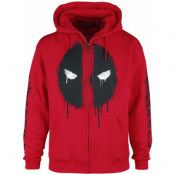 Deadpool - Marvel Luvjacka - Deadpool - Logo - S XL - för Herr - röd