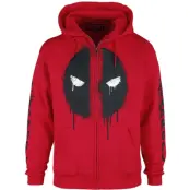 Deadpool - Marvel Luvjacka - Deadpool - Logo - S XXL - för Herr - röd