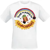 Deadpool - Marvel T-shirt - Chimichangas - S L - för Herr - vit