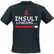 Deadpool - Marvel T-shirt - Insult Loading - S XXL - för Herr - svart