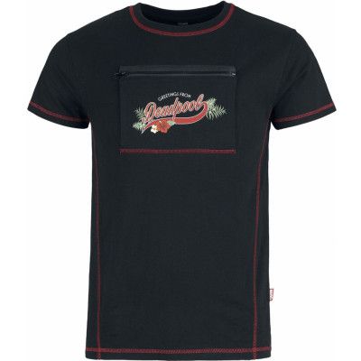 Deadpool - Marvel T-shirt - M XXL - för Herr - svart