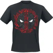 Deadpool - Marvel T-shirt - Scribble - S XXL - för Herr - svart