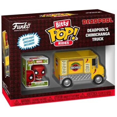 Deadpool's Chimichanga Truck (Bitty Pop! Ride) Vinyl Figur - Funko Pop! - Funko Shop Europe