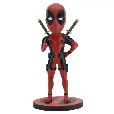 Marvel Comics Head Knocker Bobble-Head Deadpool Classic 20 cm