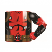 Marvel Deadpool Arm Mug