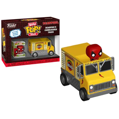POP Bitty Pop Ride - Deadpool With Chimichanga Truck