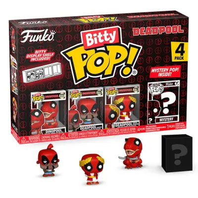 POP Deadpool - Bitty 4-pack - Dinopool 2,5cm