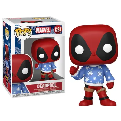 POP Marvel Holiday - Deadpool with sweater #1283