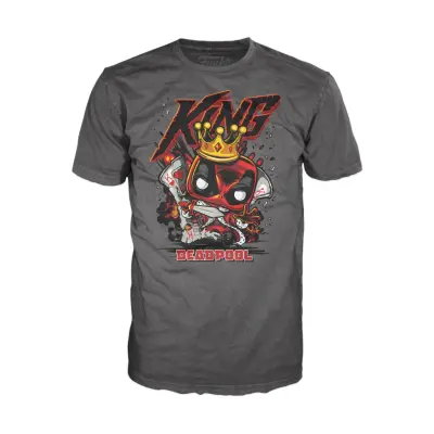 Pop! Tee (Adult): Deadpool - King Deadpool T-Shirt (XL)