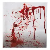 Servetter med Blod - 20-pack
