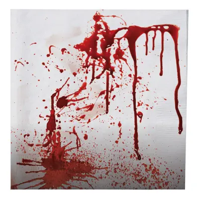 Servetter med Blod - 20-pack