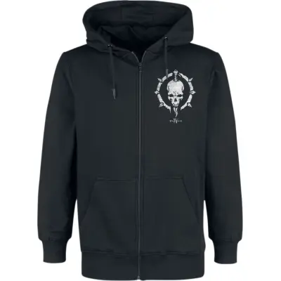 Diablo - gaming Luvjacka - 4 - Necromancer Sigil - S L - för Herr - svart