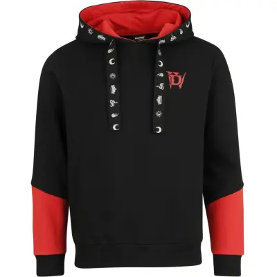 Diablo - gaming Luvtröja - 4 - Signs - S M - för Herr - svart/röd