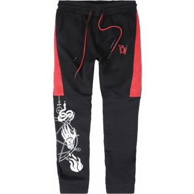 Diablo - gaming Träningsbyxor - 4 - Signs - S M - för Herr - svart/röd