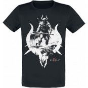 Diablo - gaming T-shirt - 4 - Barbarian - S L - för Herr - svart