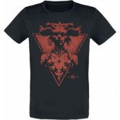 Diablo - gaming T-shirt - 4 - Lilith - Red Queen - S L - för Herr - svart