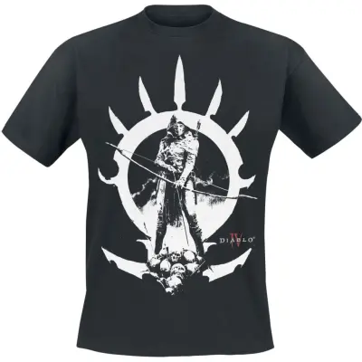 Diablo - gaming T-shirt - 4 - Rogue - S L - för Herr - svart