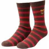 Diablo II Toe To Heel Socks Red