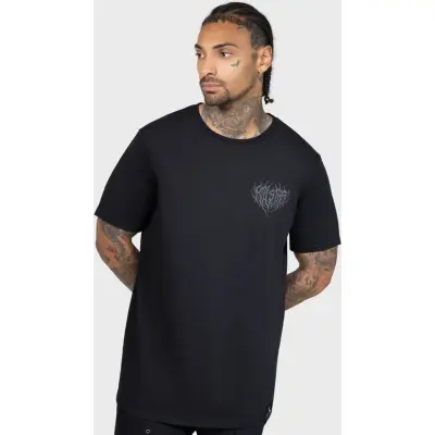Killstar - Gothic T-shirt - Diablo Short Sleeve T-Shirt - XS 4XL - för Herr - svart