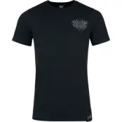 Killstar - Gothic T-shirt - Diablo Short Sleeve T-Shirt - XS 4XL - för Herr - svart