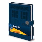 Doctor Who, Premium Anteckningsbok A5 - Tardis