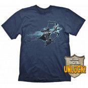 DOTA 2 T-Shirt Drow Ranger + Ingame Code / Digital Unlock, MEDIUM