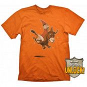 DOTA 2 T-Shirt Wizard & Donkey + Ingame Code / Digital, LARGE