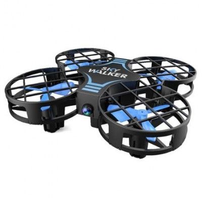 Drönare Mini med handkontroll Blå