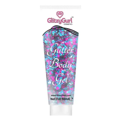 GlitzyGurl Glitter Kroppsgel 50 ml - Parrot Fish
