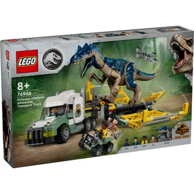 LEGO® Jurassic World Dinosaurieuppdrag: transportbil med allosaurus 76966 - LEGO -  Leksaksaffären