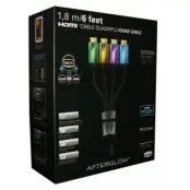 PDP Quad HDMI Cable 6' AfterGlow (Green/Gold/Lilac/Blue)