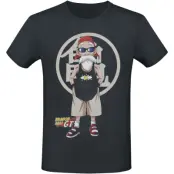 Dragon Ball - Anime T-shirt - GT - Kamesennin - S XXL - för Herr - svart
