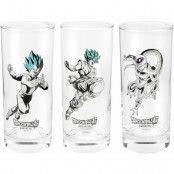 Dragon Ball - gaming Glas-set - Super - set med glas - för