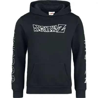 Dragon Ball - gaming Luvtröja - Z - Logo Lineart - XS 3XL - för Herr - svart