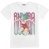 Dragon Ball - gaming T-shirt - Barn - Z - Bulma - 104 140 - för barn - vit