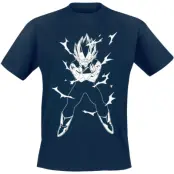 Dragon Ball - gaming T-shirt - Z - Vegeta - S M - för Herr - mörkblå