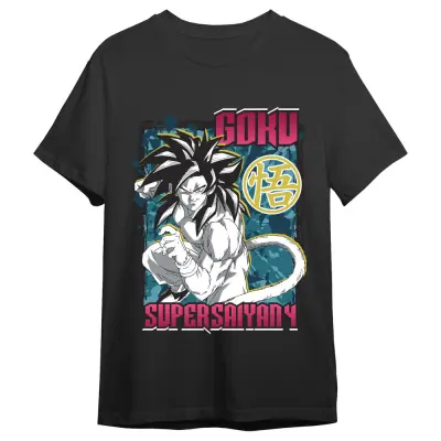 Dragon Ball GT Goku Super Saiyan 4 adult t-shirt