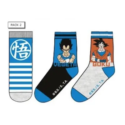 Dragon Ball - Pack Of 3 Vegeta/Goku Socks (T35/37)
