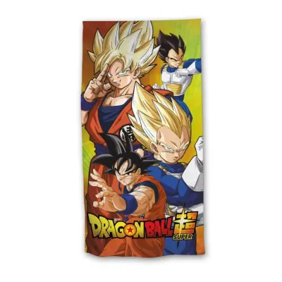 Dragon Ball S - Super Saiyan - Beach Towel 100% Cotton - 70x140cm