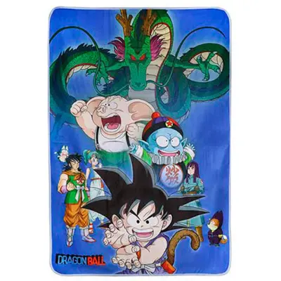 Dragon Ball Shenron and Heroes blanket
