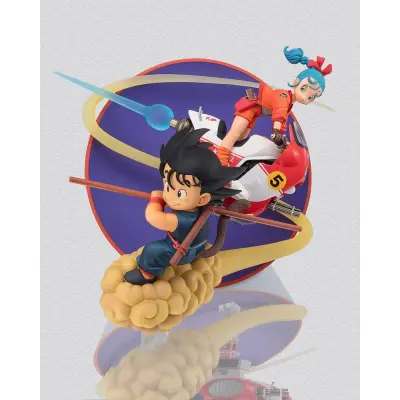 Dragon Ball - Son Goku & Bulma - Statue Figuartszero 18Cm