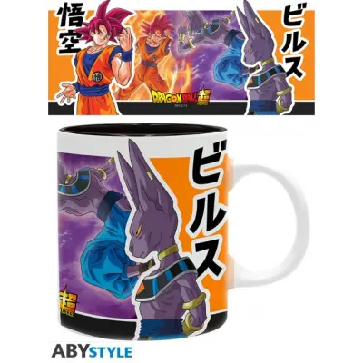 Dragon Ball Super Mug 320ml - Beerus VS Goku