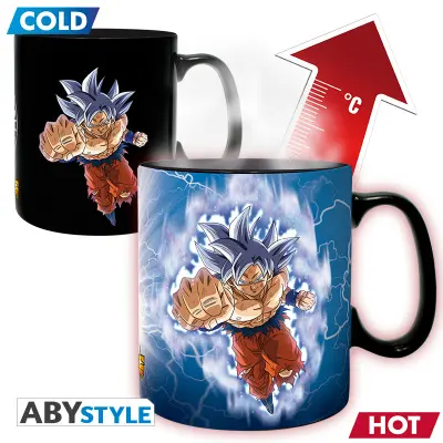 DRAGON BALL SUPER Mug Heat Change 460 ml-GokuvsJiren-cardboard