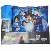 Dragon Ball Super polar blanket + cushion set