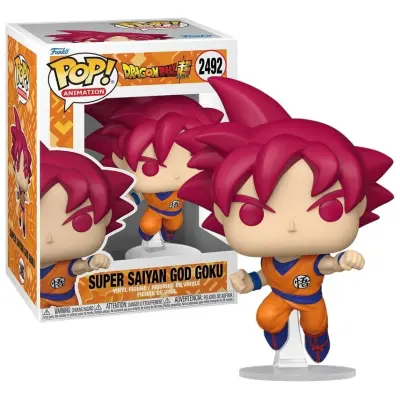 Dragon Ball Super - Pop Animation Nr 2492 - Super Saiyan God Goku