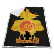 Dragon Ball Super - Sherpa Blanket 130x170cm - Dragon Ball