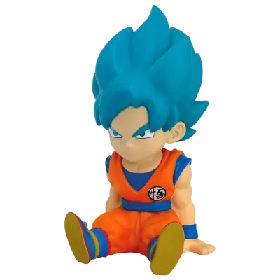 Dragon Ball Super Son Goku Super Saiyan Blue Money box figure 15cm