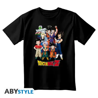 Dragon Ball - T-Shirt Dbz Goku's Group Unisex Black (Xxl)