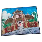 Dragon Ball Tenkaichi Budokai indoor carpet 80x60cm
