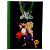 Dragon Ball Z Cell Final Battle notebook with lights